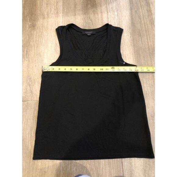 AllSaint women black tank top size US 4 - Picture 6 of 11